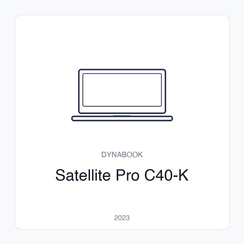 Satellite Pro C40-K