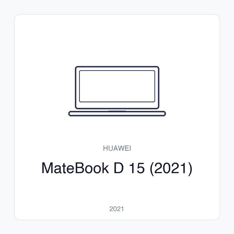MateBook D 15 (2021)