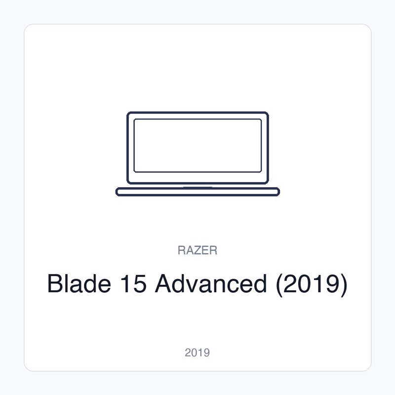 Blade 15 Advanced (2019)