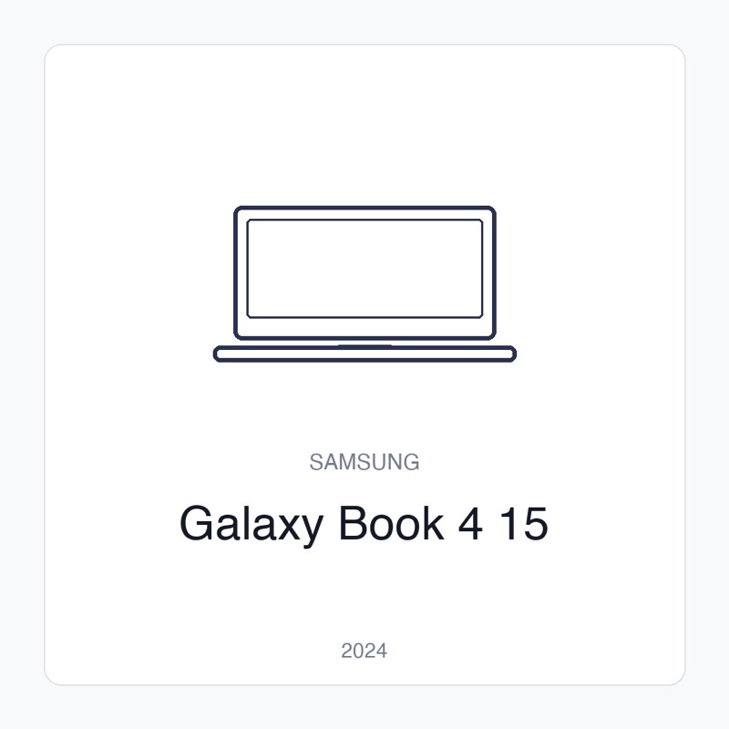 Galaxy Book 4 15