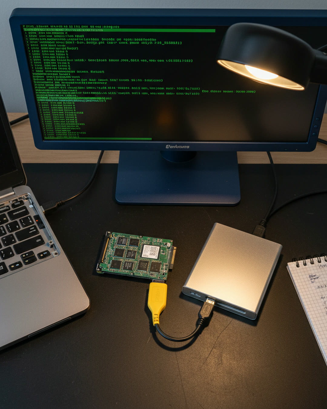 Data Recovery on the LRS Bloomsbury bench